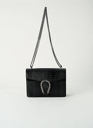Sac multipoches forme rectangulaire noir FIOR N TINO femme