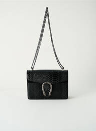 Sac multipoches forme rectangulaire noir FIOR N TINO femme