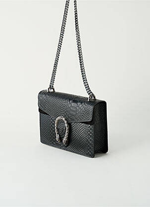 Sac multipoches forme rectangulaire noir FIOR N TINO femme