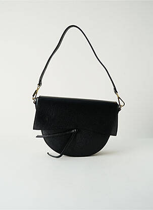 Sac cuir grainé noir FIOR N TINO femme