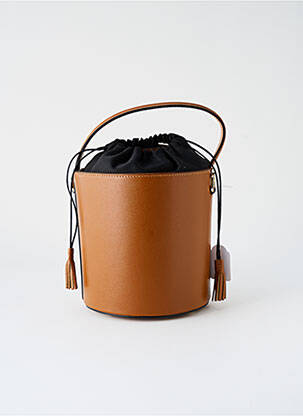 Sac multipoches forme sceau marron FIOR N TINO femme