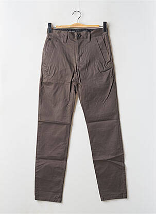 Pantalon chino tissage popeline taille haute gris G STAR homme