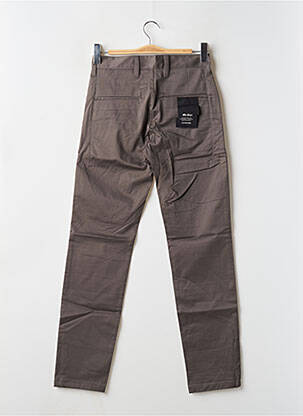 Pantalon chino tissage popeline taille haute gris G STAR homme