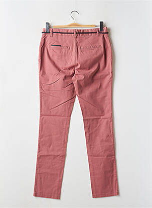 Pantalon chino tissage popeline taille normale rose ELEVEN PARIS homme