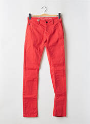 Pantalon chino rouge DONOVAN pour homme seconde vue