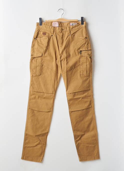 Pantalon cargo slim taille normale beige KAPORAL homme