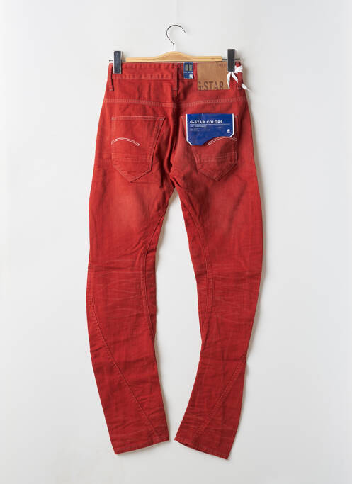 Jeans coupe slim orange G STAR pour homme