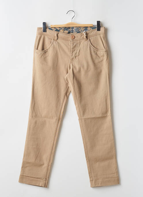 Pantalon chino beige TEDDY SMITH pour homme