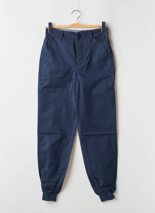 Pantalon droit bleu ELEVEN PARIS pour homme