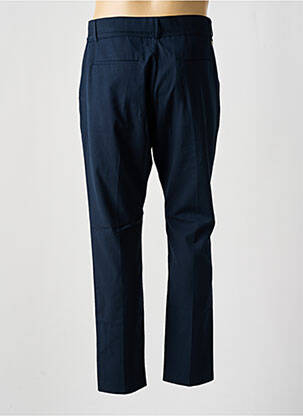 Pantalon droit tissage popeline taille haute bleu ANTONY MORATO homme