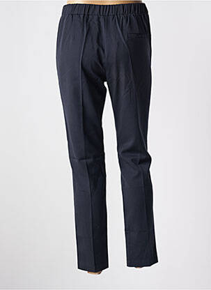Pantalon 7/8 taille élastique taille normale bleu GRACE & MILA femme