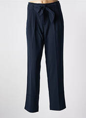 Pantalon droit bleu GRACE & MILA pour femme seconde vue