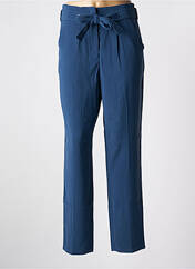 Pantalon droit bleu SCHOOL RAG pour femme seconde vue