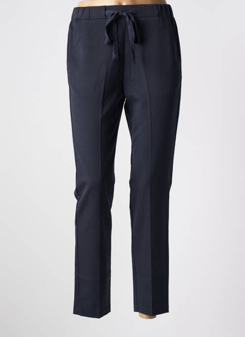 Pantalon 7/8 bleu GRACE & MILA pour femme