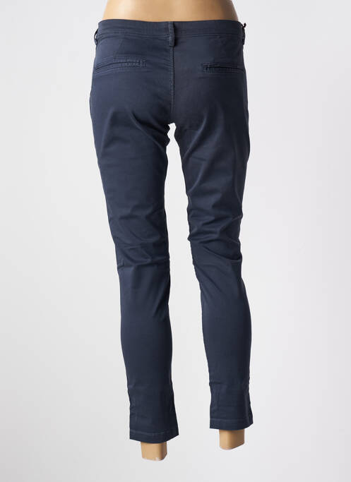 Pantalon chino bleu TEDDY SMITH pour femme