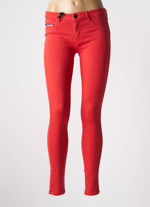 Pantalon slim rouge DONOVAN pour femme