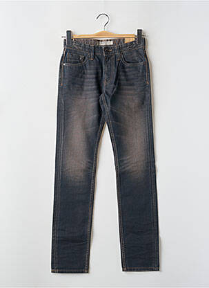 Jeans coupe slim taille basse taille ajustable bleu TEDDY SMITH garçon