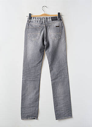 Jeans coupe slim taille basse taille ajustable gris TEDDY SMITH garçon