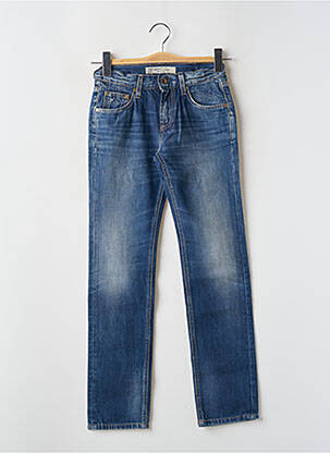Jeans coupe slim taille basse taille ajustable bleu TEDDY SMITH garçon