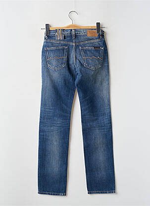 Jeans coupe slim taille basse taille ajustable bleu TEDDY SMITH garçon