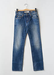 Jeans coupe slim poches taille ajustable bleu TEDDY SMITH garcon