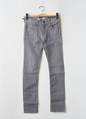 Jeans skinny gris TEDDY SMITH pour garçon seconde vue