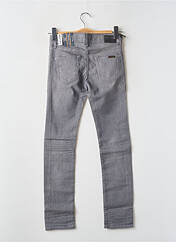 Jeans skinny gris TEDDY SMITH pour garçon seconde vue