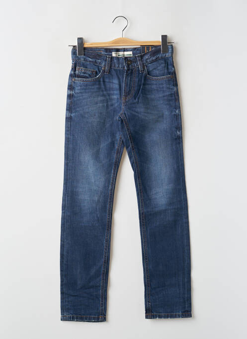 Jeans coupe slim poches taille ajustable bleu TEDDY SMITH garcon