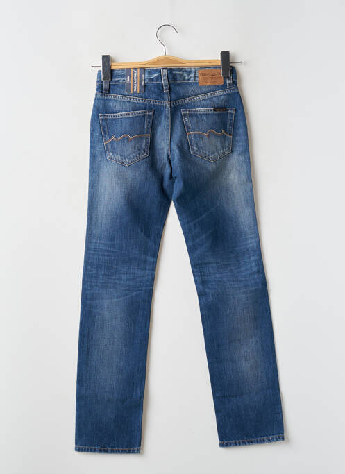 Jeans coupe slim taille basse taille ajustable bleu TEDDY SMITH garcon