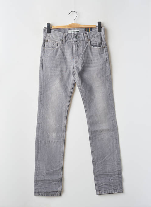 Jeans coupe slim gris TEDDY SMITH pour garçon