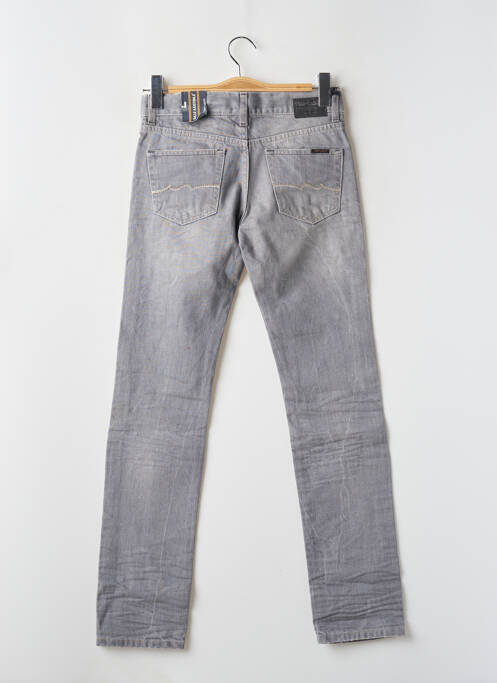 Jeans coupe slim gris TEDDY SMITH pour garçon