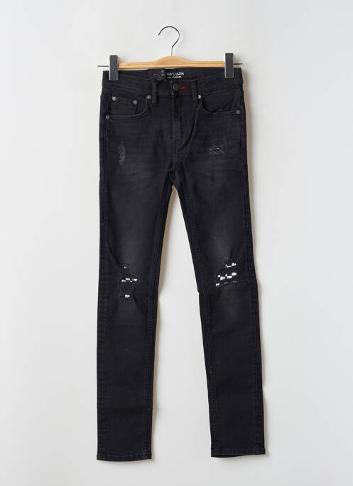 Jeans skinny noir TEDDY SMITH pour garçon