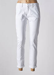 Pantalon chino blanc REIKO pour femme seconde vue