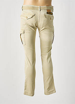 Pantalon cargo slim taille normale beige KAPORAL homme