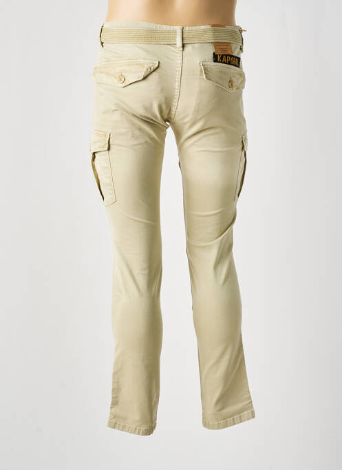 Pantalon cargo beige KAPORAL pour homme