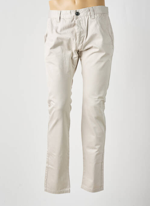 Pantalon chino beige DR DENIM pour homme