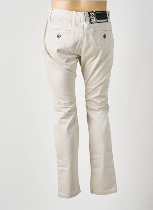 Pantalon chino beige DR DENIM pour homme