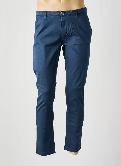 Pantalon chino bleu RECYCLED ART WORLD pour homme