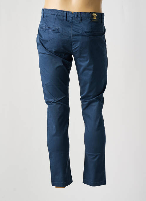 Pantalon chino bleu RECYCLED ART WORLD pour homme