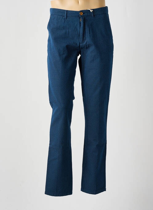 Pantalon chino bleu SCOTCH & SODA pour homme