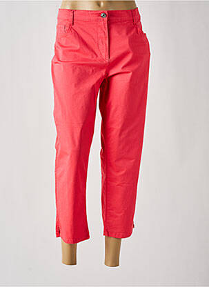 Pantacourt stretch taille normale orange BETTY BARCLAY femme