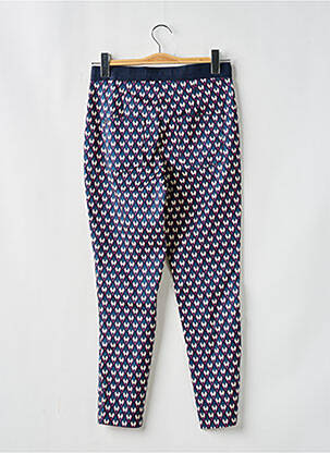 Pantalon 7/8 stretch taille normale bleu STREET ONE femme