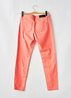 Jeans coupe slim taille basse taille basse orange VERO MODA femme