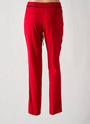 Pantalon droit rouge LE PETIT BAIGNEUR pour femme seconde vue