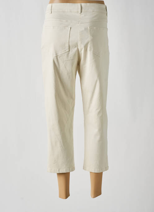 Pantacourt beige PAUSE CAFE pour femme