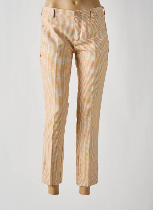 Pantalon 7/8 beige REIKO pour femme