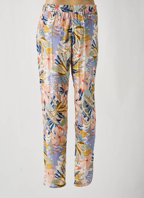 Pantalon droit bleu LE PETIT BAIGNEUR pour femme