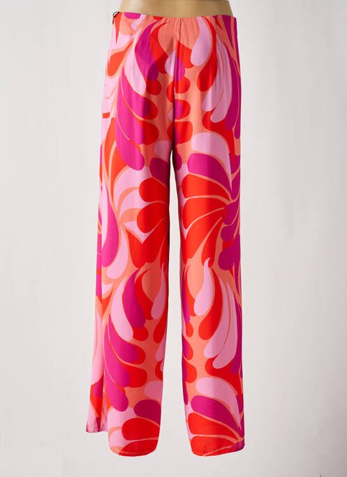 Pantalon large orange EDAS pour femme