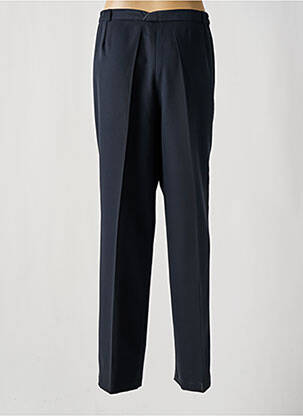 Pantalon droit tissage crêpe taille normale bleu ANNE KELLY femme