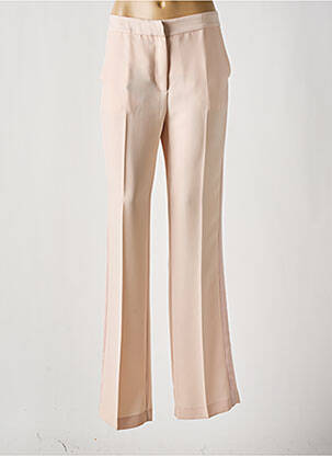 Pantalon flare taille normale taille normale rose EDAS femme